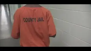 Protesters calling for change at the Harris County Jail