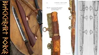 Viking Seax Sheath Build: Suspension System and Copper Hardware