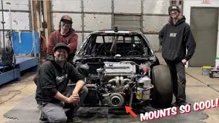 Mounted The Engine in the Pfispeed Legend!