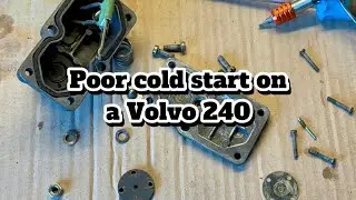 Ремонт регулятора прогрева на двигателе K-jet Volvo 240