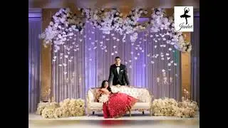 Simple and Elegant Wedding Reception Stage Decoration Ideas 2021 | Latest Reception Decoration Ideas