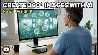 How to Create a 360&deg; Image Using AI | ChatGPT, Midjourney & Photoshop Tutorial