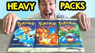 I Opened ALL HEAVY Vintage Packs of Pokemon Cards!