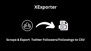 How to Scrape and Export Twitter Followers and Followings to CSV in 2025
