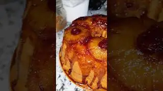 Вишневый 🍒 Ананасовый 🍍 Перевернутый кекс #youtubeshorts