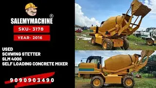 USED SELF LOADING CONCRETE MIXER FOR SALE l USED CONSTRUCTION EQUIPMENT FOR SALE l SALEMYMACHINE