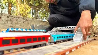 Miniature Highway 70% Complete 🚧 | Toy Train Station Banaya | Model Making Vlog 