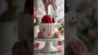 Ai ladybug: Smash Cake with a drop