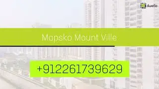 Mapsko Mount Ville - 3 BHK Homes in Gurugram | Dwello