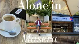 day in my life as a ✨LONER✨in Maseru, Lesotho | thrift + solo cafe date + INDIAN snack review + more