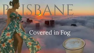 ☁ BRISBANE Blanketed by FOG | QUEENSLAND | AUSTRALIA. @LoveWell Cafe- Mt Gravatt Lookout