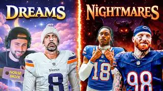 Offseason Dreams & Nightmares: Aaron Rodgers to Vikings, Maxx Crosby to Bears + Packers COACH CHANGE