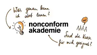 nonconform akademie: Was kann ich dort lernen?