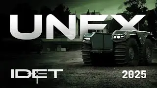 UNEX UGV at IDET 2025 | Official Demonstration at IDET Arena