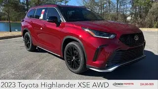 2023 Toyota Highlander XSE AWD in Ruby Flare Pearl - Stock# 37164