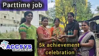 My team member 5k achievement celebration apr. 5.2025..accsys india.. #workfromhome