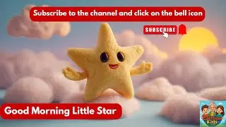 Shining Star Kids Rhyme | Fun Time Poem for kids | Good Morning Little Star