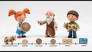 Penny and Bill: The Story of How Money Was Born! 💰 | Kids Learn the History of Money