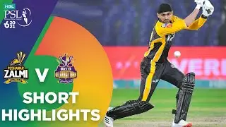 Short Highlights | Quetta Gladiators vs Peshawar Zalmi | Match 8 | HBL PSL 6 | MG2T
