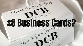 $8 Business Cards | Journey Of A Teentreprenuer