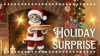 Pizza 🐈 Cat - E4 🍕: Holiday Surprise (🍫 Size) * 🐈 Parkour, Pizza & Family ❤️ #catsofyoutube #pizza