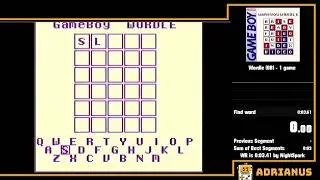 Wordle (GB) - 1 game in 3.083s