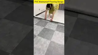 PVC Waterproof Flooring Design Ideas #shorts #flooring #homedecor