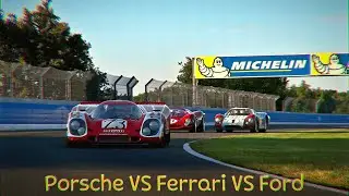 Porsche VS Ferrari VS Ford (Sophy KI)                                Uncut