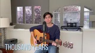 Thousand Years (Acoustic Cover) ~ Calvin