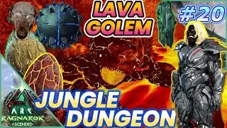 JUNGLE DUNGEON: LAVA GOLEM + ARTEFATTO DEL CACCIATORE & VIGOROSO, UOVA DI VIVERNA/Ark Ragnarok/Ep.20