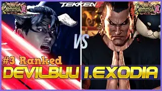 T8 ▰ DEVILBUU (#3 Ranked Devil Jin) Vs INFINITY EXODIA (Feng) ▰ Tekken 8 High Level Gameplay