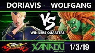 F@X 283 SFV - Wolfgang (Blanka) Vs. Doriavis (Falke) - Street Fighter V Winners Quarters