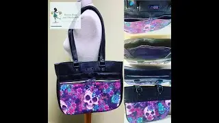 Sewing the Divina Handbag - Time Lapse