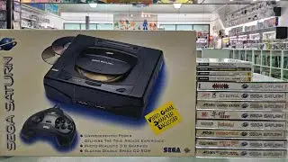 Sega Saturn games and complete console priced/cleaned and just put on the shelves this morning. 
