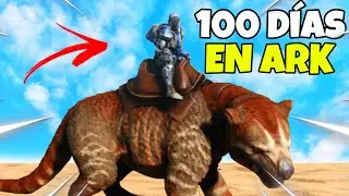 🦊 Sobreviviendo 100 Días en ARK Scorched Earth | TAMEO un Thylacoleo | Ark Ultimate Mobile