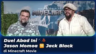 JASON MOMOA 🆚 JACK BLACK = ⛏🧱 SIAPA PEMENANGNYA? | Cin&eacute;polis Interview
