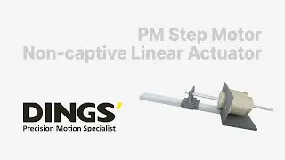 PM Step Motor Non-Captive Linear Actuator_Changzhou DINGS'
