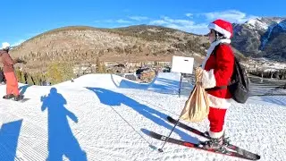 SUPERPIPE Opens at Copper Mountain ! ❄️🔥 30‑Feature Terrain Park 🤯🏂 Ski Funk SANTA
