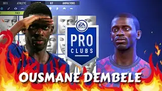 FIFA 22 Ousmane Dembele Pro Clubs Creation