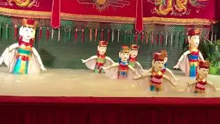 Water Puppet Show at Golden Dragon Theater Ho Chi Minh City