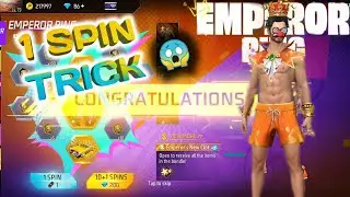 New EMPEROR RING Event One SPIN Trick | Free Fire New Event Trick