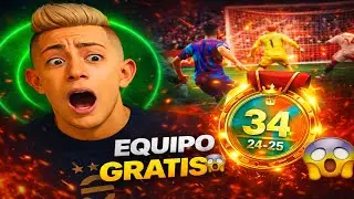 😰🔥 CASI ME HUMILLA el TOP 34 con un EQUIPO GRATIS… | El PARTIDO MÁS LOCO del AÑO