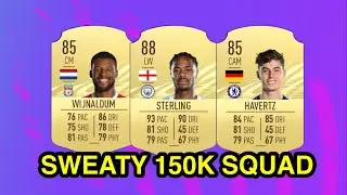 UNSTOPPABLE 150K PREMIER LEAGUE SQUAD BUILDER IN FIFA 21 FT (WIJNALDUM, STERLING & HAVERTZ)