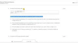 Neural Network Basics| Deep learning Quiz Solution Week 2| Coursera