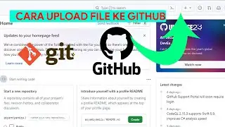 Tutorial Cara Upload File ke github dengan GIT 2023