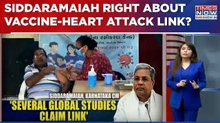 Biocon Chief Rebuts Siddaramaiah's 'Vaccine Link To Heart Attack' Remark, ICMR Fact Checks K'Taka CM