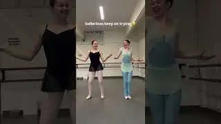 ballerinas do the spongebob dance 😂