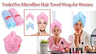 YoulerTex Microfiber Hair Towel Wrap for Women || Best Hair Towel