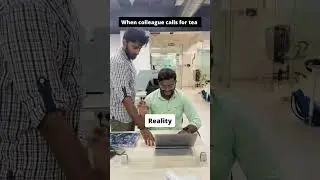 🤣🤣🤣When Colleague Calls for Tea |GUVI | #shortsvideo #guvi #shortsyoutube #shortsfeed #shortvideo