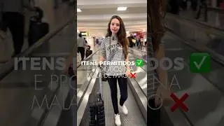 Itens permitidos e proibidos na mala de m&atilde;o de voos internacionais ✈️